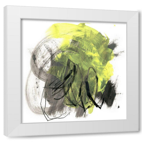 Expansion II White Modern Wood Framed Art Print by Parker, Jennifer Paxton