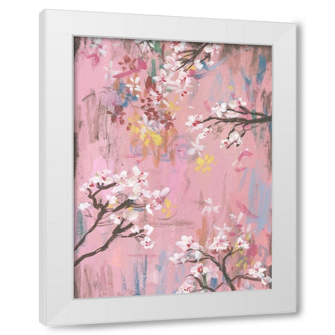 Emerging I White Modern Wood Framed Art Print by Wang, Melissa