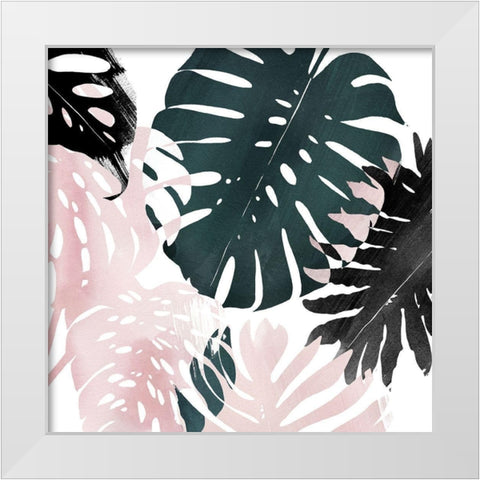 Paradise Sweep II White Modern Wood Framed Art Print by Popp, Grace