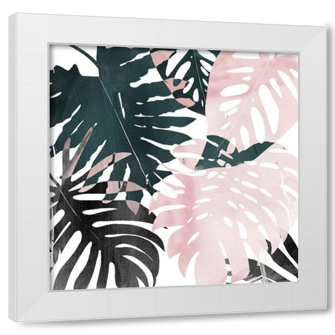 Paradise Sweep III White Modern Wood Framed Art Print by Popp, Grace