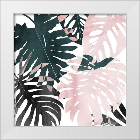 Paradise Sweep III White Modern Wood Framed Art Print by Popp, Grace