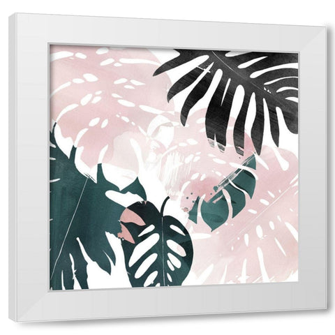 Paradise Sweep IV White Modern Wood Framed Art Print by Popp, Grace