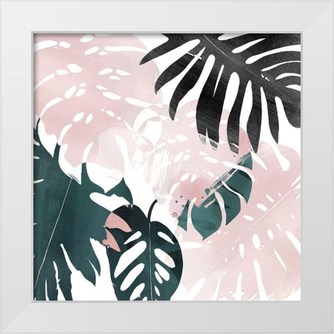 Paradise Sweep IV White Modern Wood Framed Art Print by Popp, Grace
