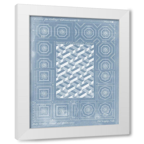 Elements for Design I White Modern Wood Framed Art Print by Langley