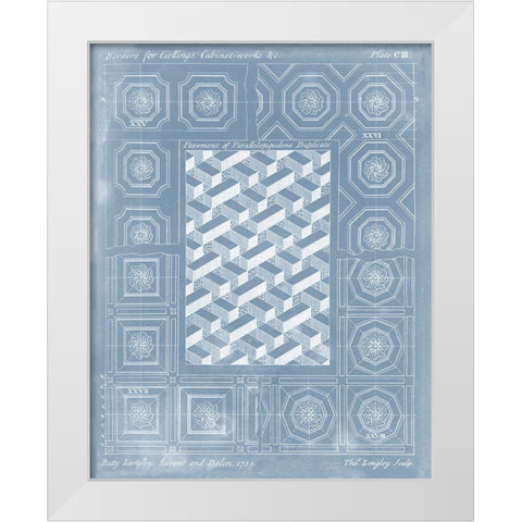 Elements for Design I White Modern Wood Framed Art Print by Langley