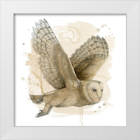 Midnight Watch I White Modern Wood Framed Art Print by Popp, Grace