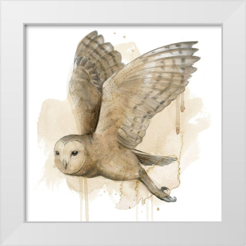 Midnight Watch II White Modern Wood Framed Art Print by Popp, Grace