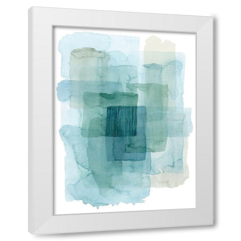 Wave Spector II White Modern Wood Framed Art Print by Popp, Grace