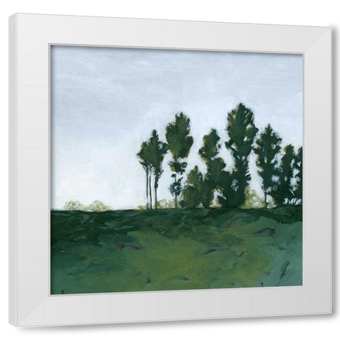 Northern Coppice II White Modern Wood Framed Art Print by Popp, Grace
