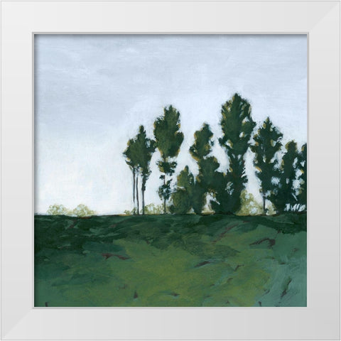 Northern Coppice II White Modern Wood Framed Art Print by Popp, Grace