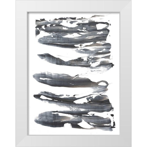 Tungsten I White Modern Wood Framed Art Print by Lam, Vanna