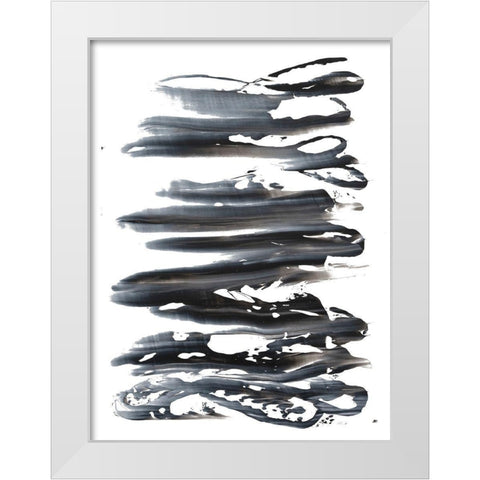 Tungsten II White Modern Wood Framed Art Print by Lam, Vanna