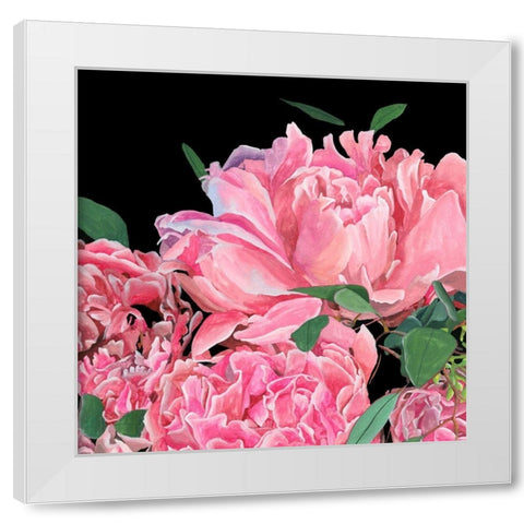 Springtime Fragrance I White Modern Wood Framed Art Print by Wang, Melissa