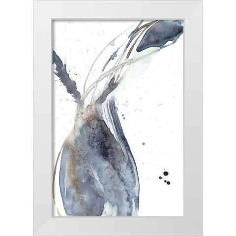 Paynes Twist II White Modern Wood Framed Art Print by Goldberger, Jennifer