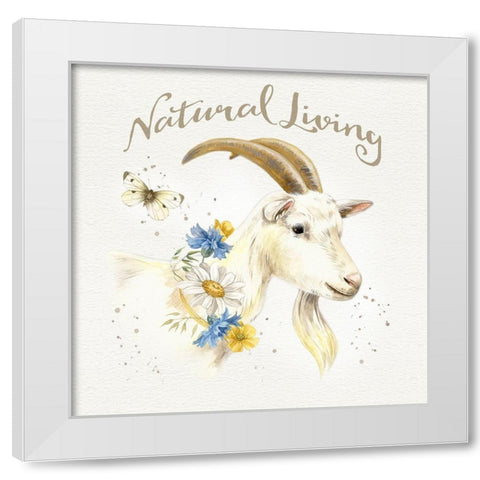 Nostalgic Farm IV White Modern Wood Framed Art Print by Maday, Jane