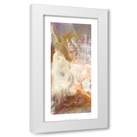 Travel in Light III White Modern Wood Framed Art Print by Bramma, Lila