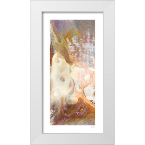 Travel in Light III White Modern Wood Framed Art Print by Bramma, Lila