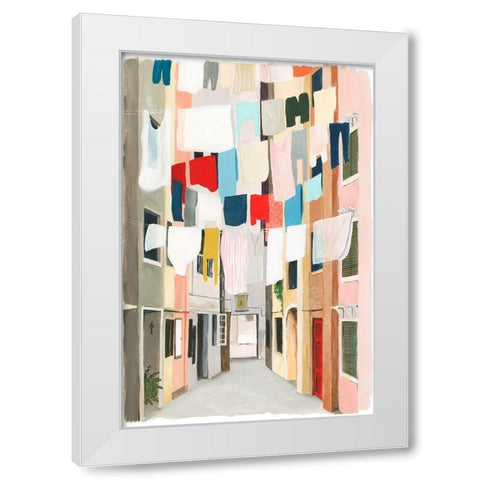 Laundry Day I White Modern Wood Framed Art Print by Popp, Grace