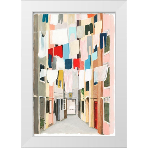 Laundry Day I White Modern Wood Framed Art Print by Popp, Grace