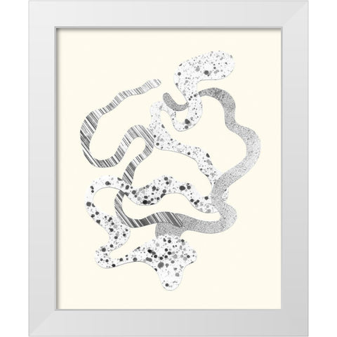 Cattywampus I White Modern Wood Framed Art Print by Douglas, Jamie