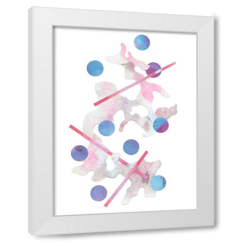 Paint Cloud I White Modern Wood Framed Art Print by Douglas, Jamie