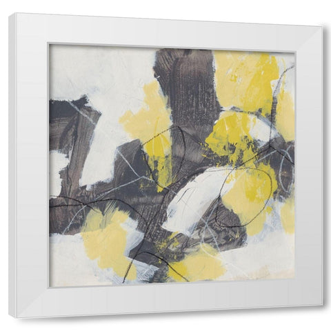 Ratio II White Modern Wood Framed Art Print by Vess, June Erica
