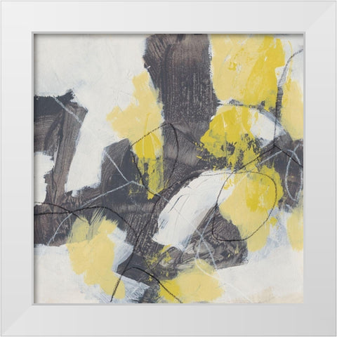 Ratio II White Modern Wood Framed Art Print by Vess, June Erica