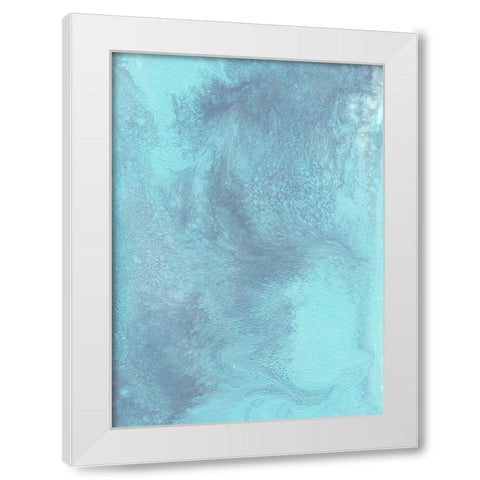 Arctic Brilliancy I White Modern Wood Framed Art Print by Moore, Regina