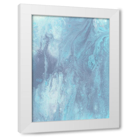 Arctic Brilliancy II White Modern Wood Framed Art Print by Moore, Regina