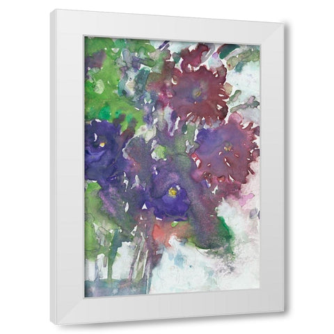Garden Wild Things II White Modern Wood Framed Art Print by Dixon, Samuel
