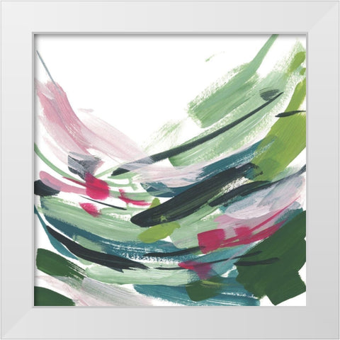 Color Limited I White Modern Wood Framed Art Print by Wang, Melissa