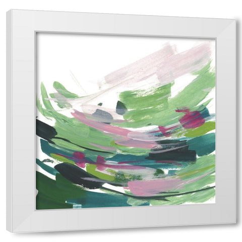 Color Limited II White Modern Wood Framed Art Print by Wang, Melissa
