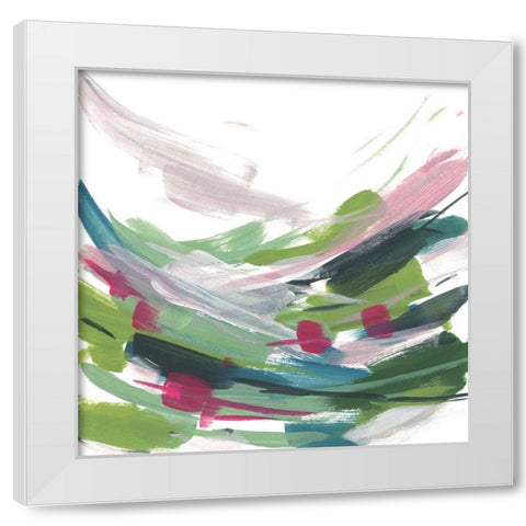 Color Limited III White Modern Wood Framed Art Print by Wang, Melissa