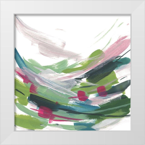 Color Limited III White Modern Wood Framed Art Print by Wang, Melissa