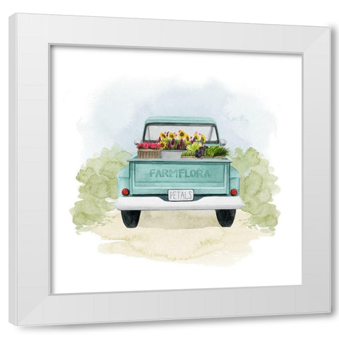 Farm Flora II White Modern Wood Framed Art Print by Popp, Grace