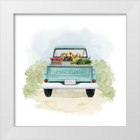 Farm Flora II White Modern Wood Framed Art Print by Popp, Grace