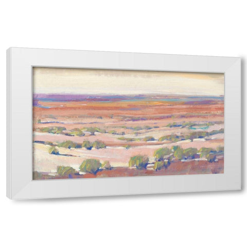 High Desert Pastels I White Modern Wood Framed Art Print by OToole, Tim