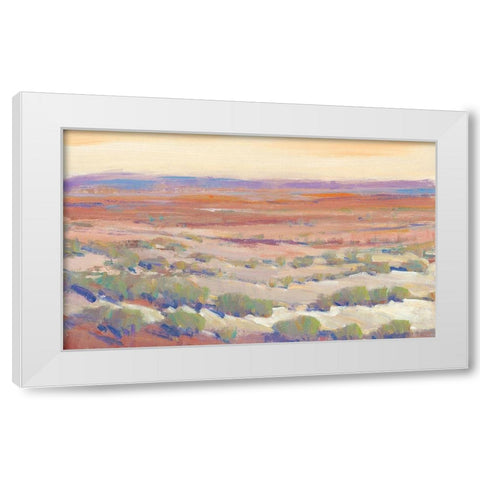 High Desert Pastels II White Modern Wood Framed Art Print by OToole, Tim