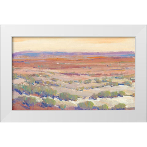 High Desert Pastels II White Modern Wood Framed Art Print by OToole, Tim