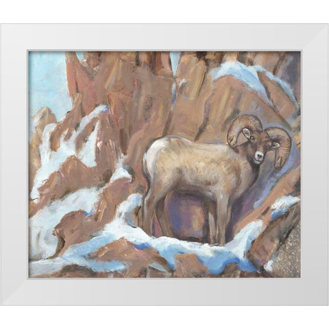 View From the Top III White Modern Wood Framed Art Print by OToole, Tim