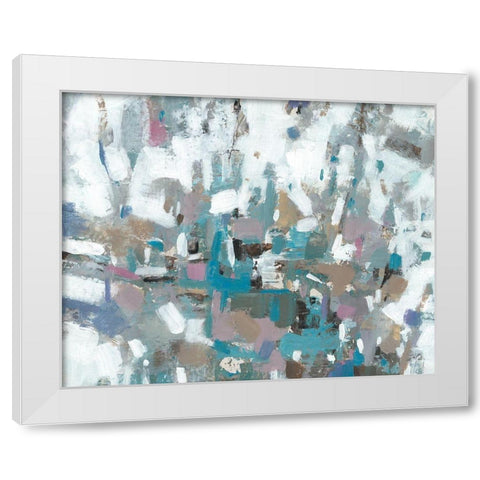 Bits and Pieces II White Modern Wood Framed Art Print by OToole, Tim