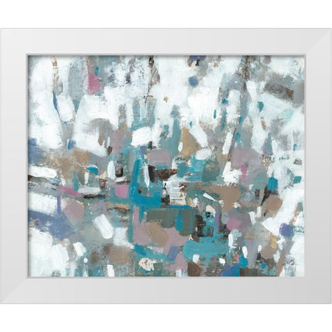 Bits and Pieces II White Modern Wood Framed Art Print by OToole, Tim