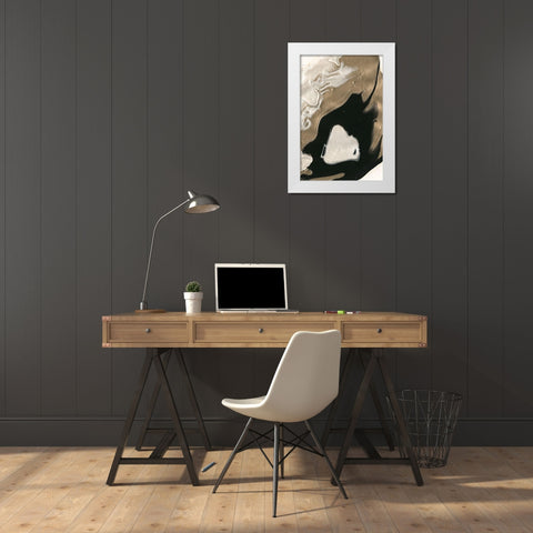 Will o the Wisp I White Modern Wood Framed Art Print by Ludwig, Alicia