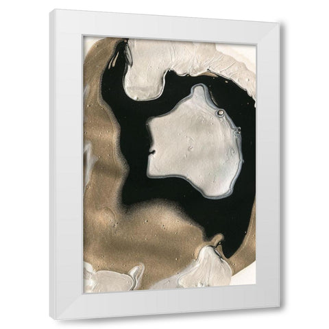 Will o the Wisp II White Modern Wood Framed Art Print by Ludwig, Alicia