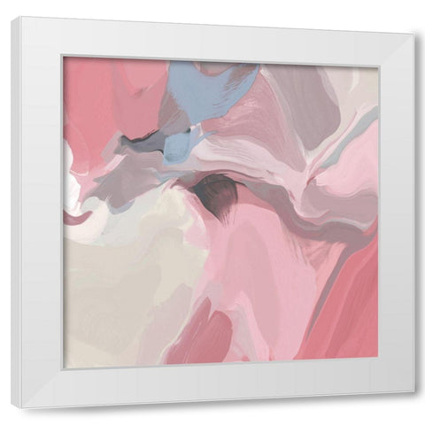 The Shades of Red White Modern Wood Framed Art Print by Orlov, Irena
