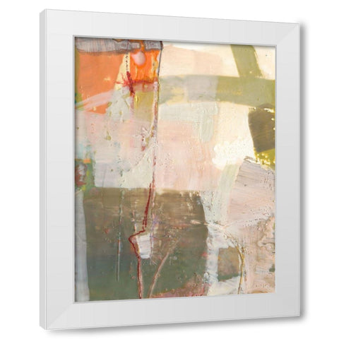 Ferly I White Modern Wood Framed Art Print by Jachimiec, Sue