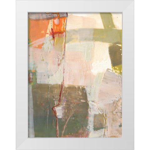Ferly I White Modern Wood Framed Art Print by Jachimiec, Sue