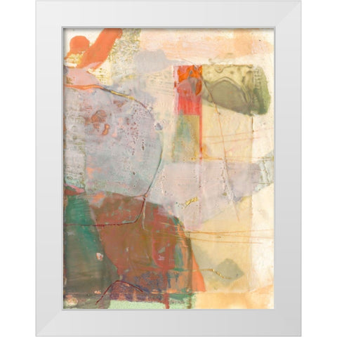 Ferly II White Modern Wood Framed Art Print by Jachimiec, Sue