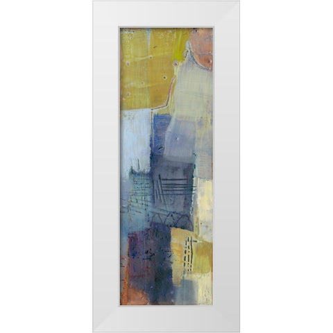 Cheville II White Modern Wood Framed Art Print by Jachimiec, Sue