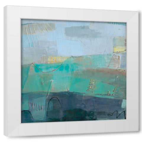 Rianti II White Modern Wood Framed Art Print by Jachimiec, Sue